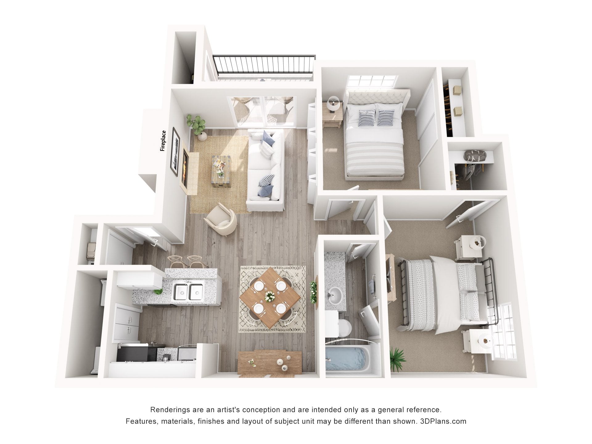 B1R floor plan